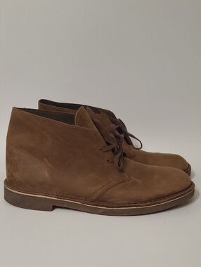 Clarks Originals Desert Boot Brown Leather Size 13